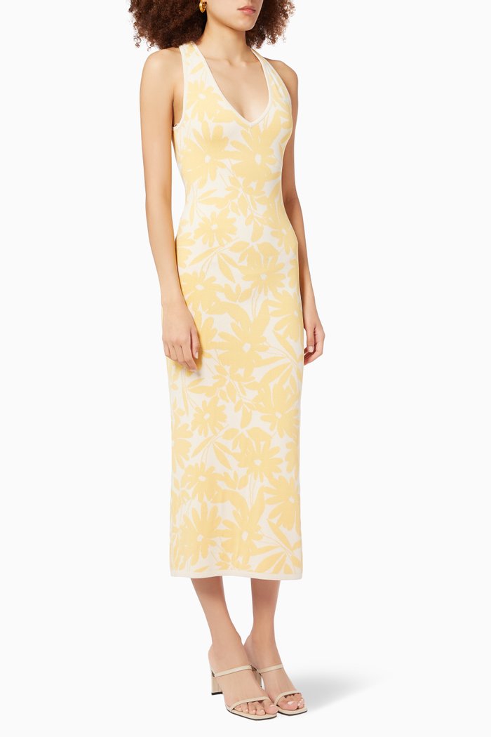 

Amari Knit Dress, Yellow