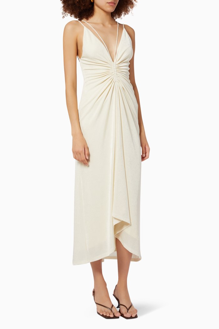 

Sassari Dress in Jersey, White