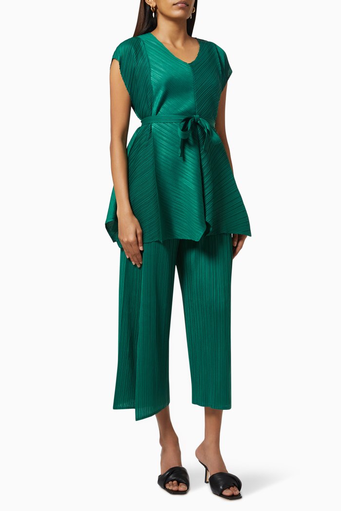 

Nia Top & Culottes Set, Green
