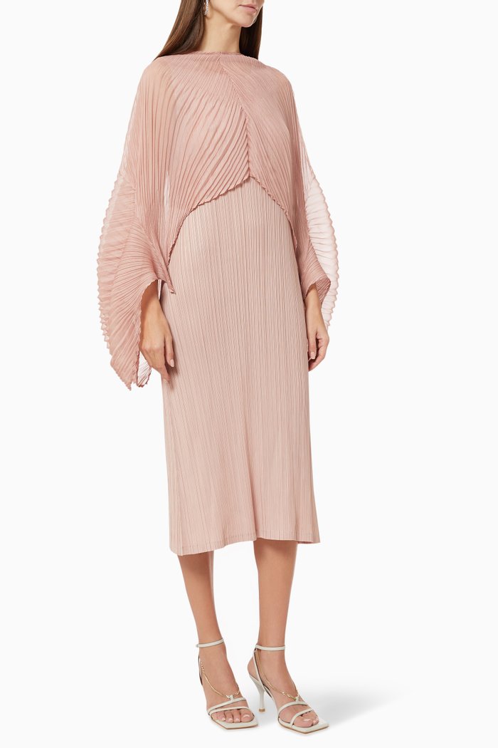 

Nadia Cape Dress, Pink