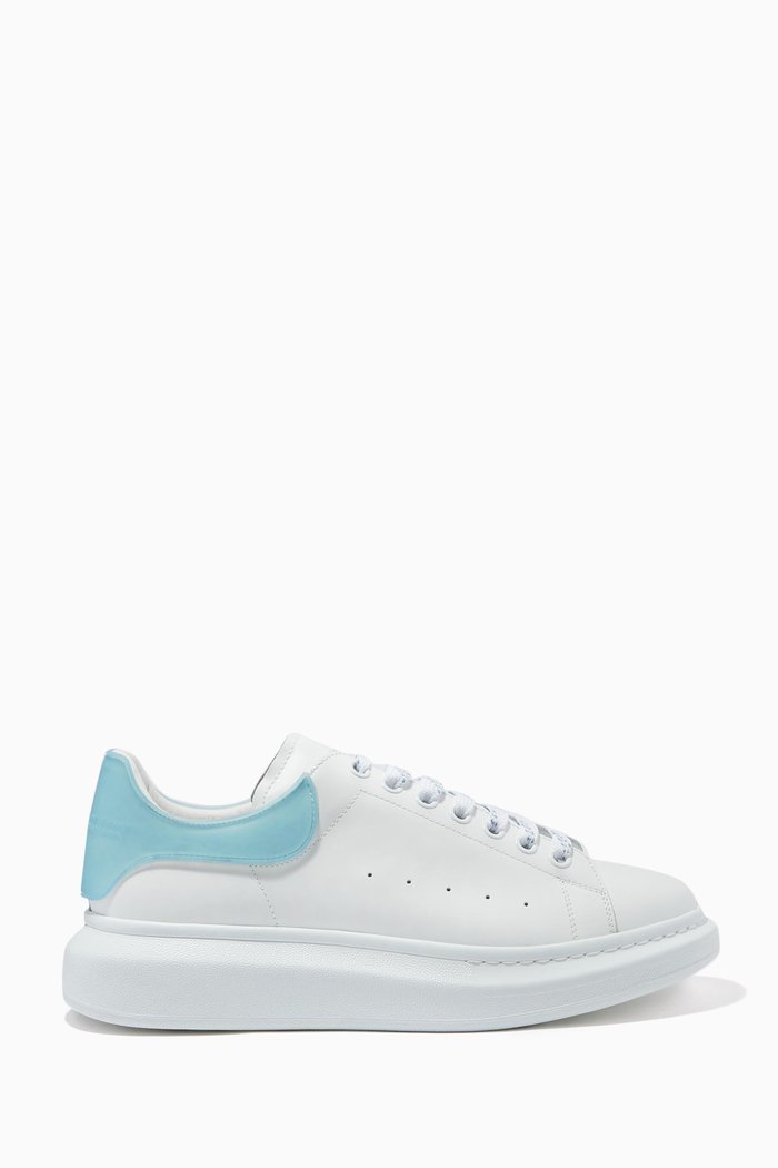 

Oversized Sneakers in Leather, White