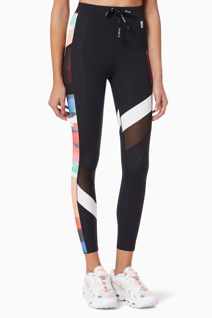 

Break Out Leggings in Recycled Nylon, Black