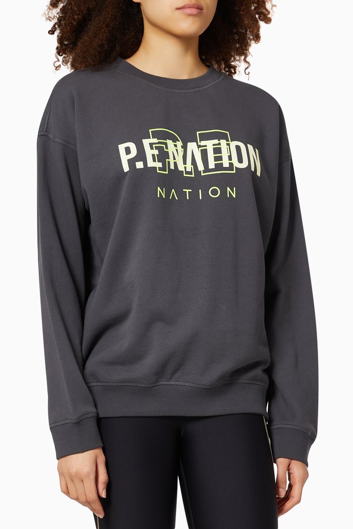 

Unity Sweatshirt in Organic Cotton, Grey