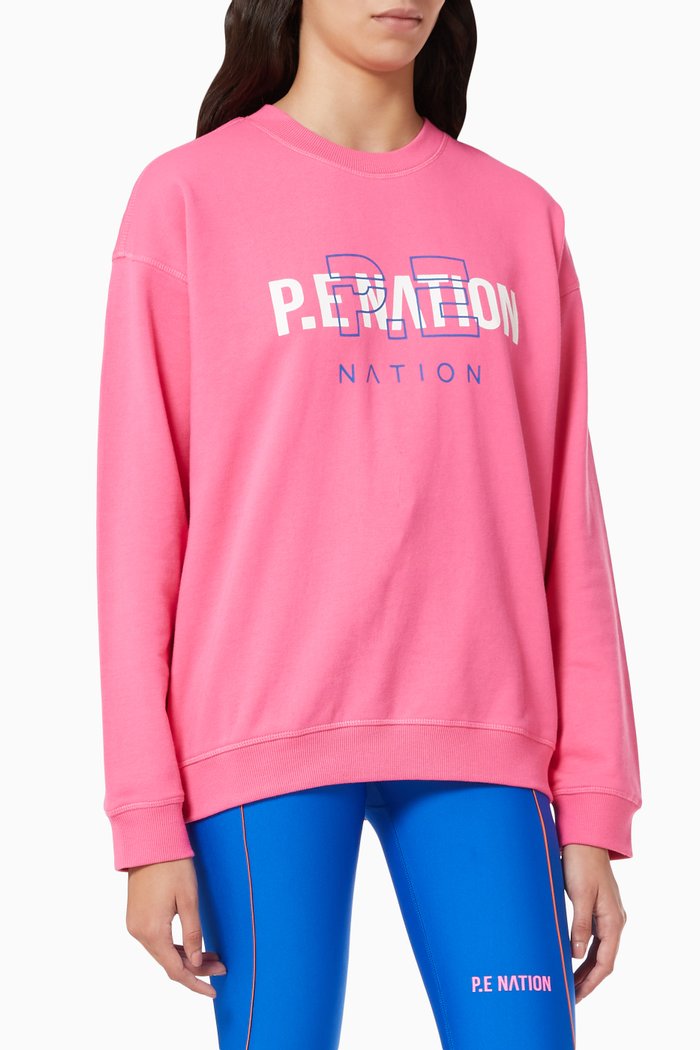 

Unity Sweatshirt in Organic Cotton, Pink