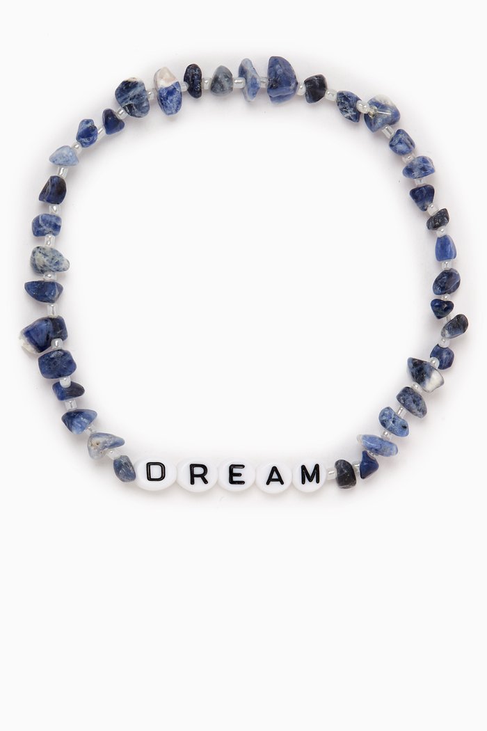 

Dream Sodalite Crystal Healing Bracelet, Blue