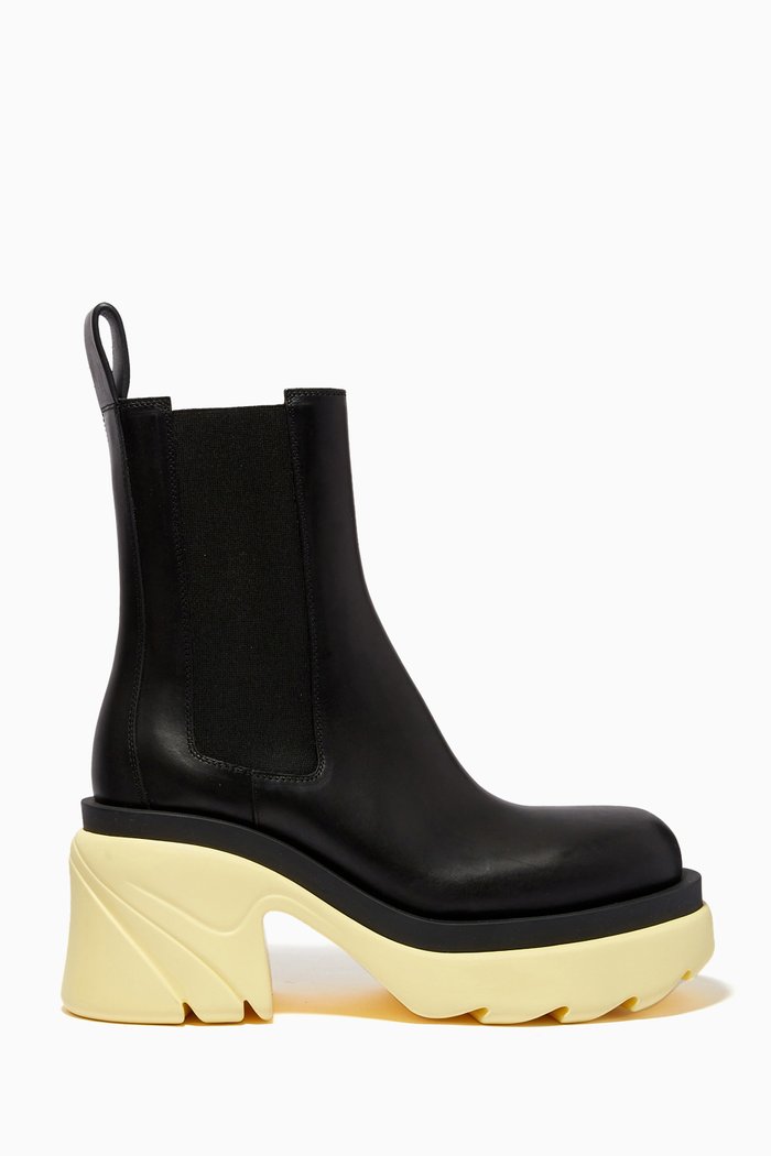 

BV Flash Boots in Calfskin, Black