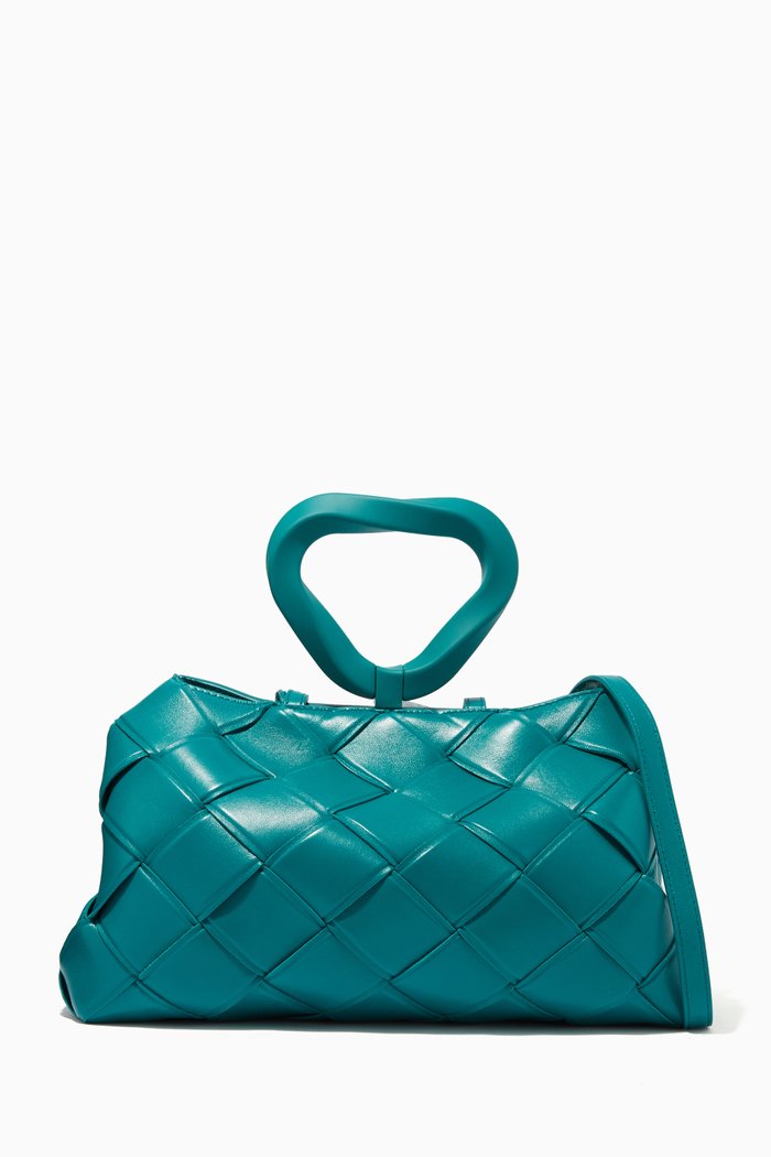 

Grasp Bag in Intrecciato Nappa, Blue