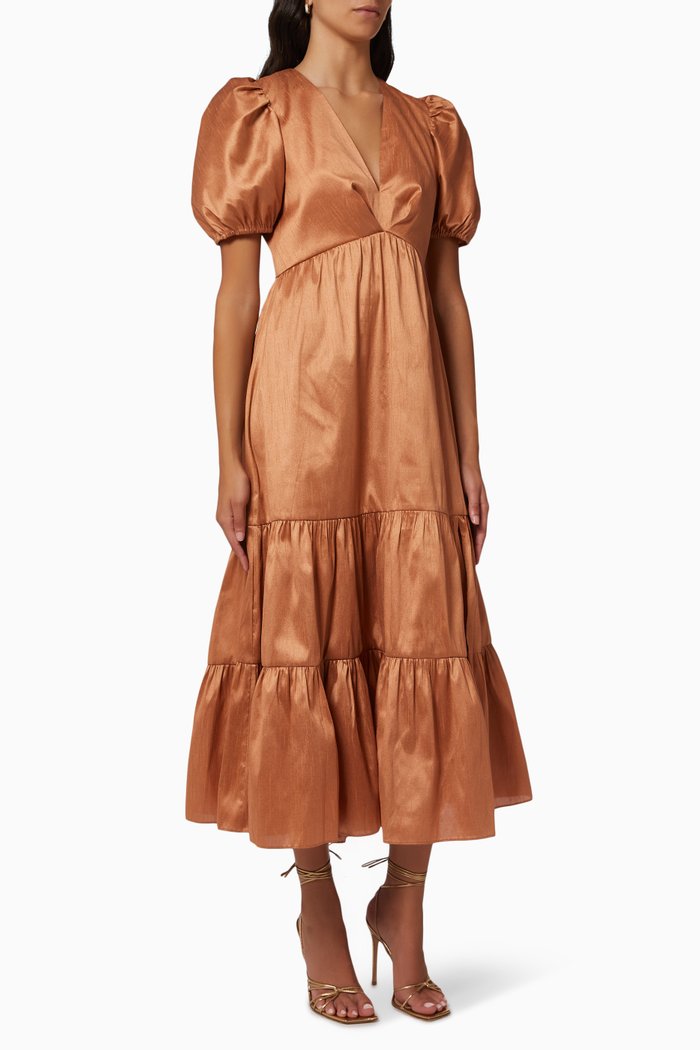 

Paloma Maxi Dress, Orange