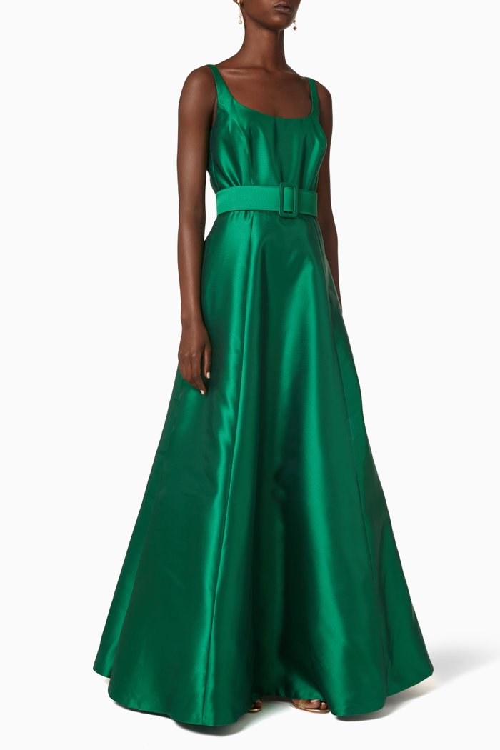 

Kruse Gown, Green