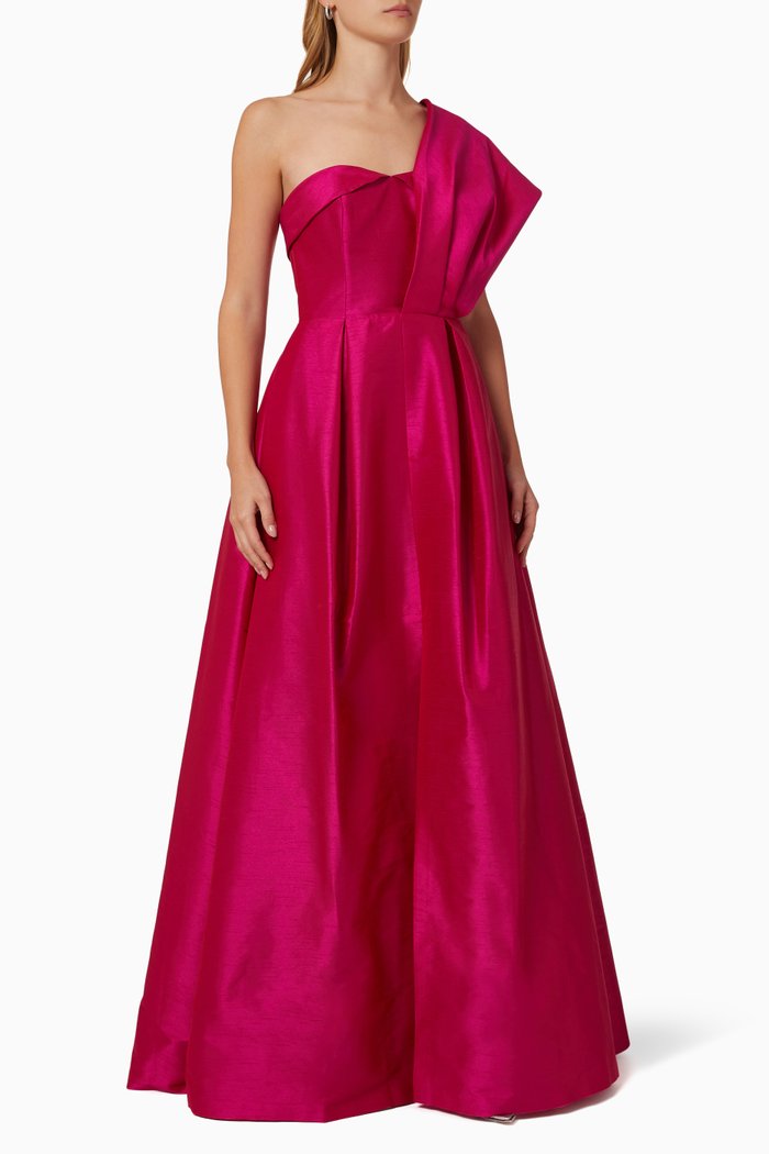 

Clarissa Gown in Silk Blend, Pink