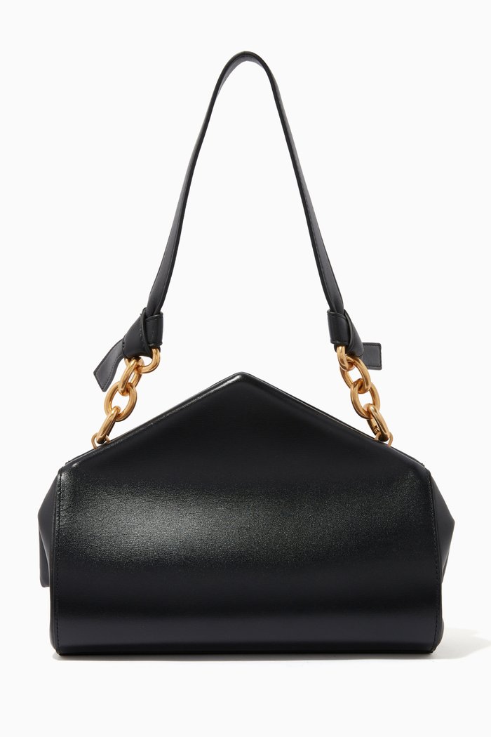 

Tip Bag in Leather, Black