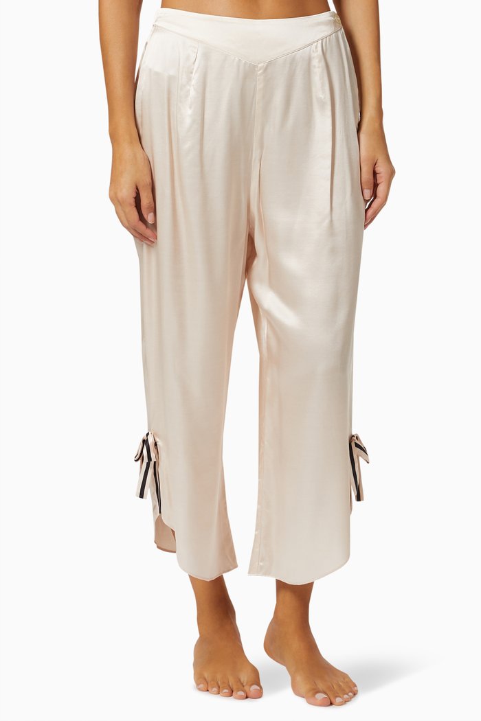 

Margo Pants in Silk, Pink