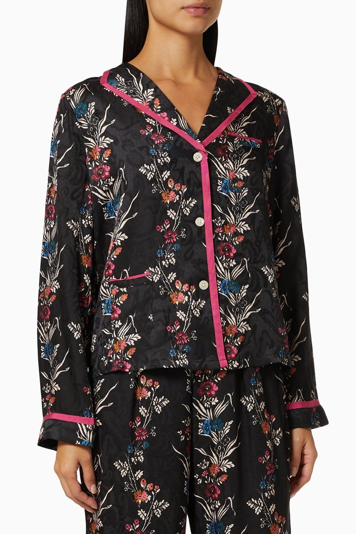 

Mimi Top in Silk, Black