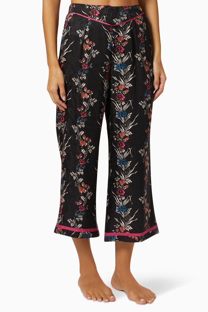 

Ines Pants in Silk, Black