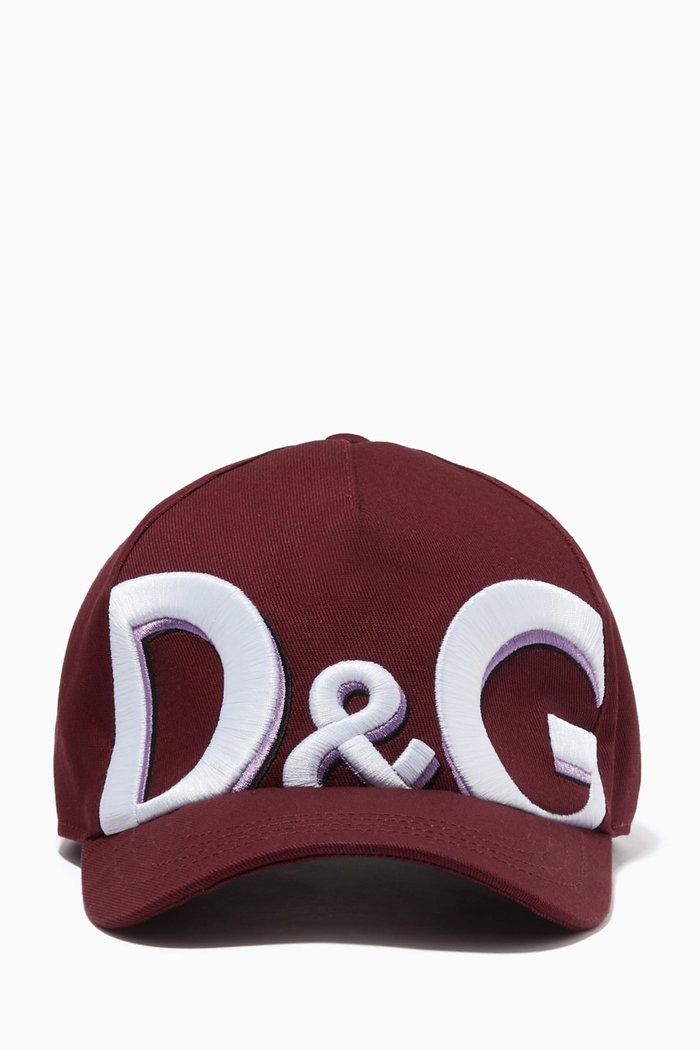 

Maxi Logo Baseball Cap, Red