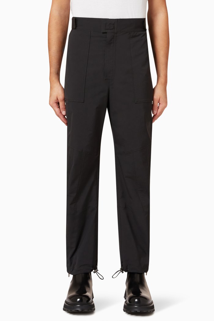 

Hot Animalier Pants in Technical Polyester, Black