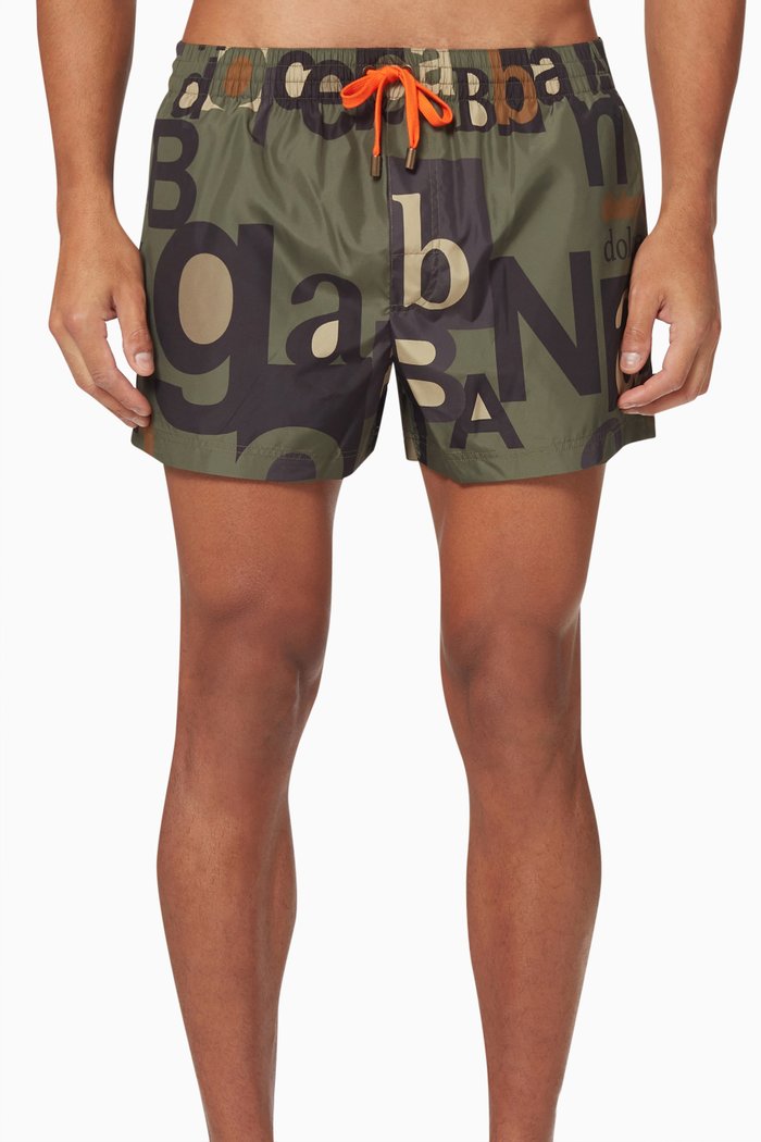 

Reborn To Live Swimshorts, Green