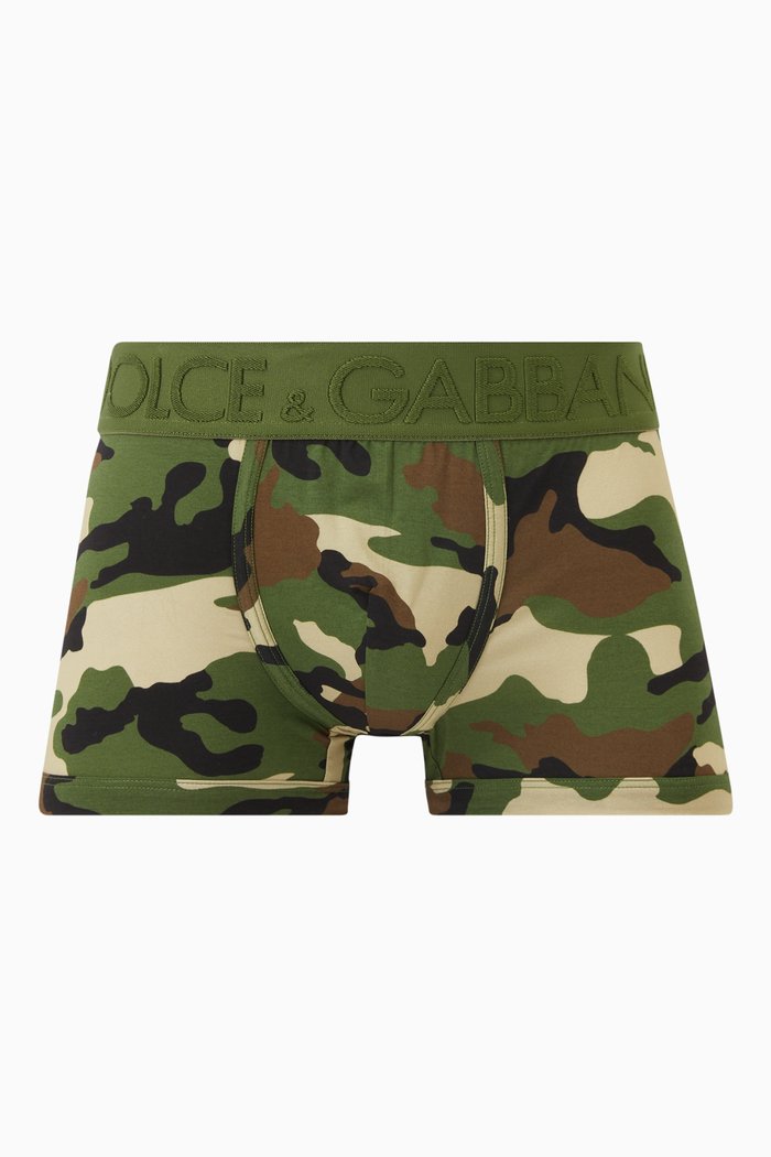 

Jersey Boxers in Cotton Stretch, Green