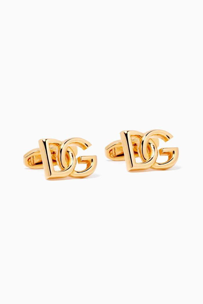 

DG Logo Cufflinks in Gold