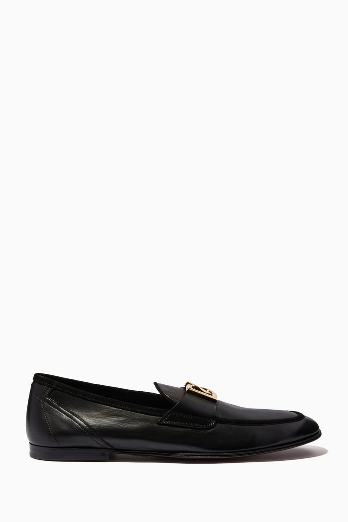 

Ariosto Slippers in Soft Leather, Black