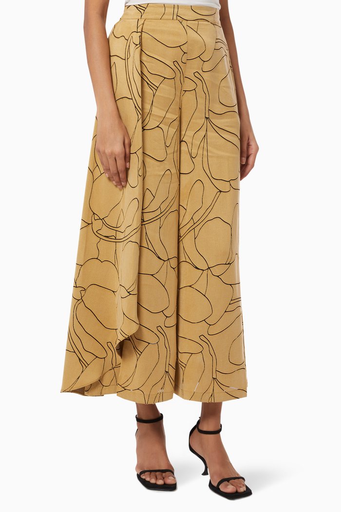 Wide Leg Pants, Neutral