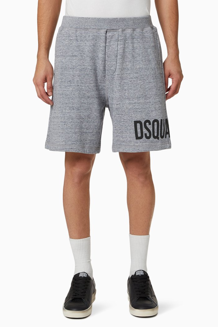 

Sweatshorts in Fleece, Grey