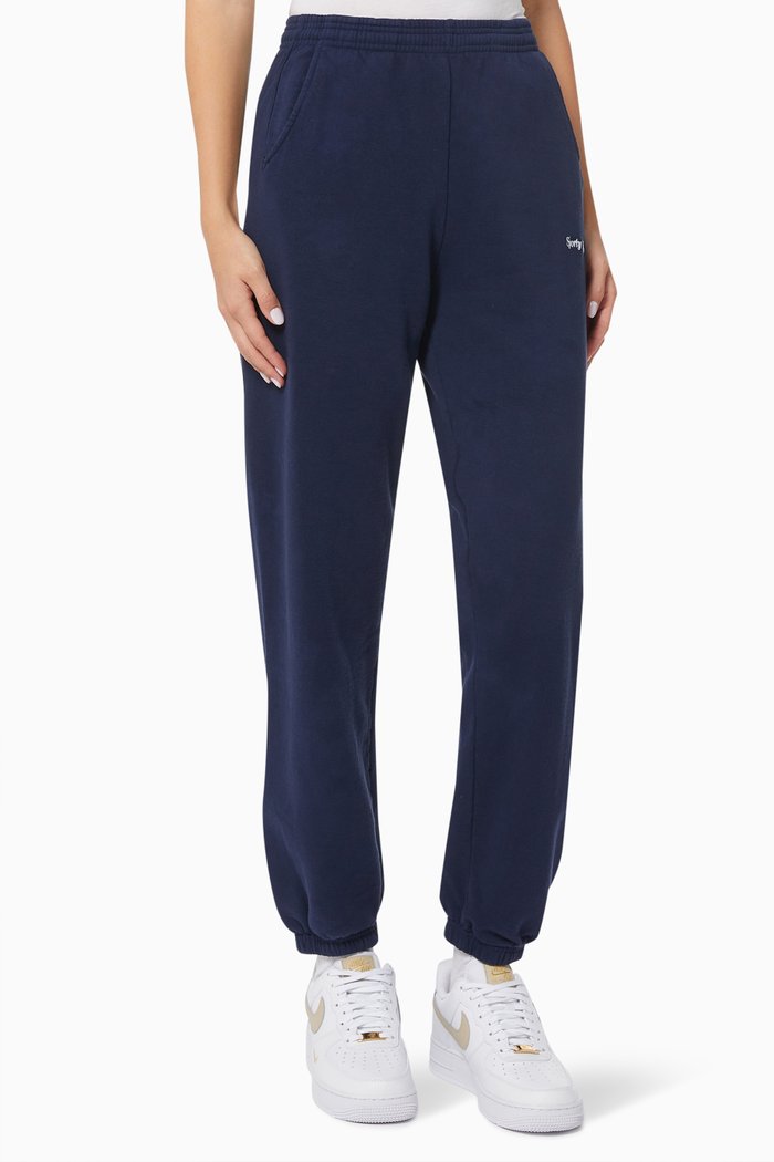 

Classic Logo Sweatpants in Cotton, Blue