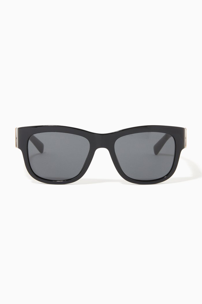 

Square Sunglasses in Acetate, Black