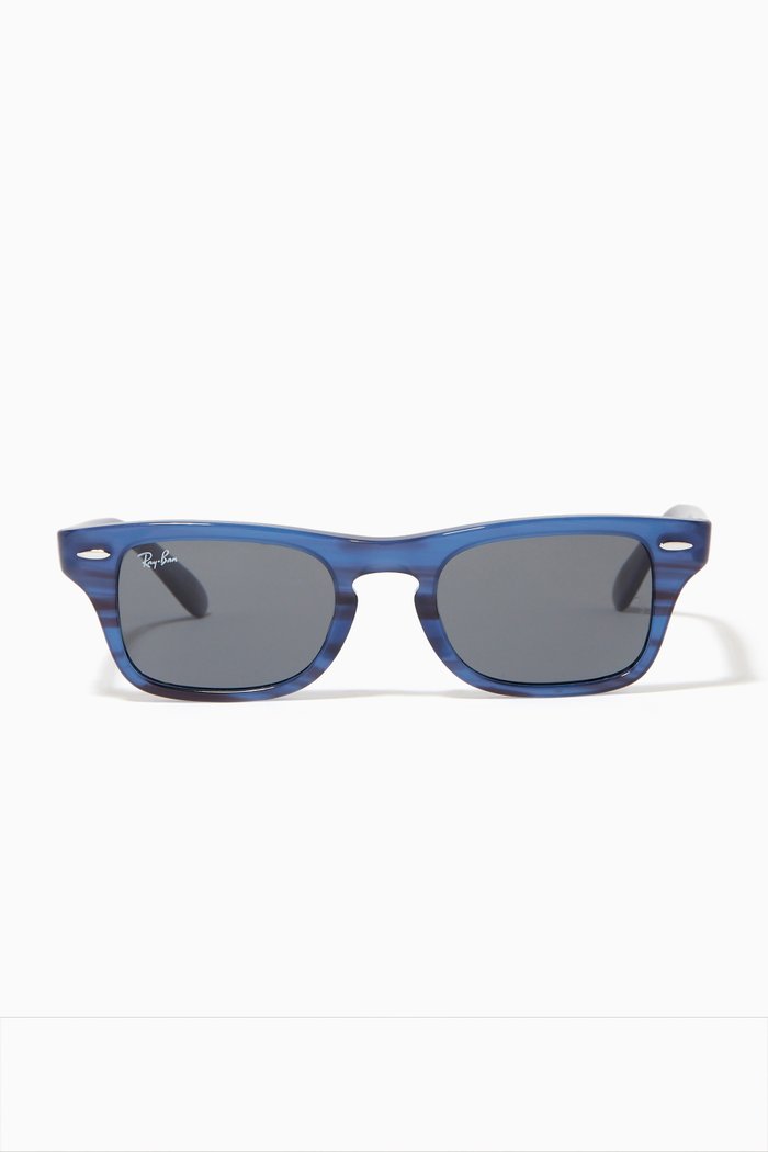 

Burbank Sunglasses in Acetate, Blue