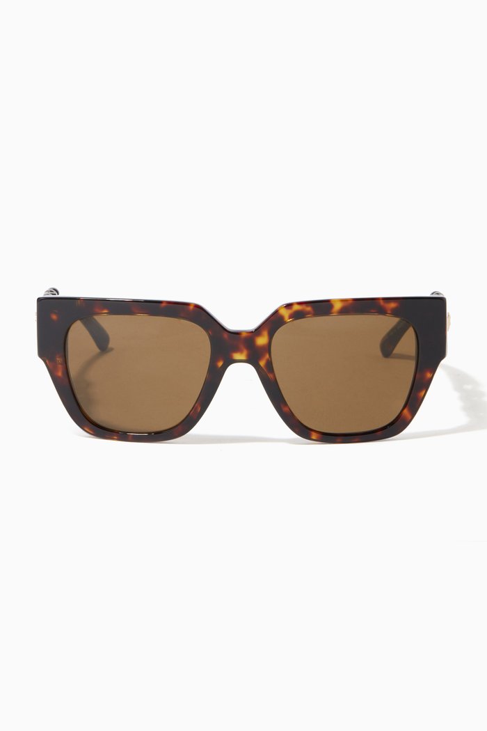 

Medusa Chain Sunglasses, Brown