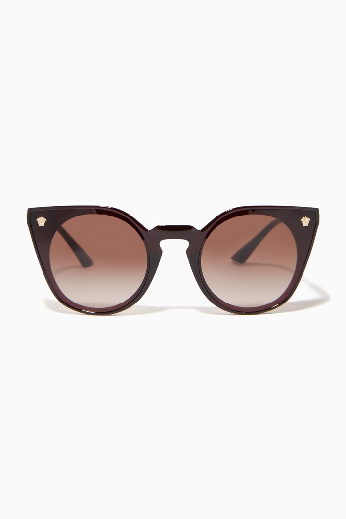 

Medusa Chic Sunglasses, Red