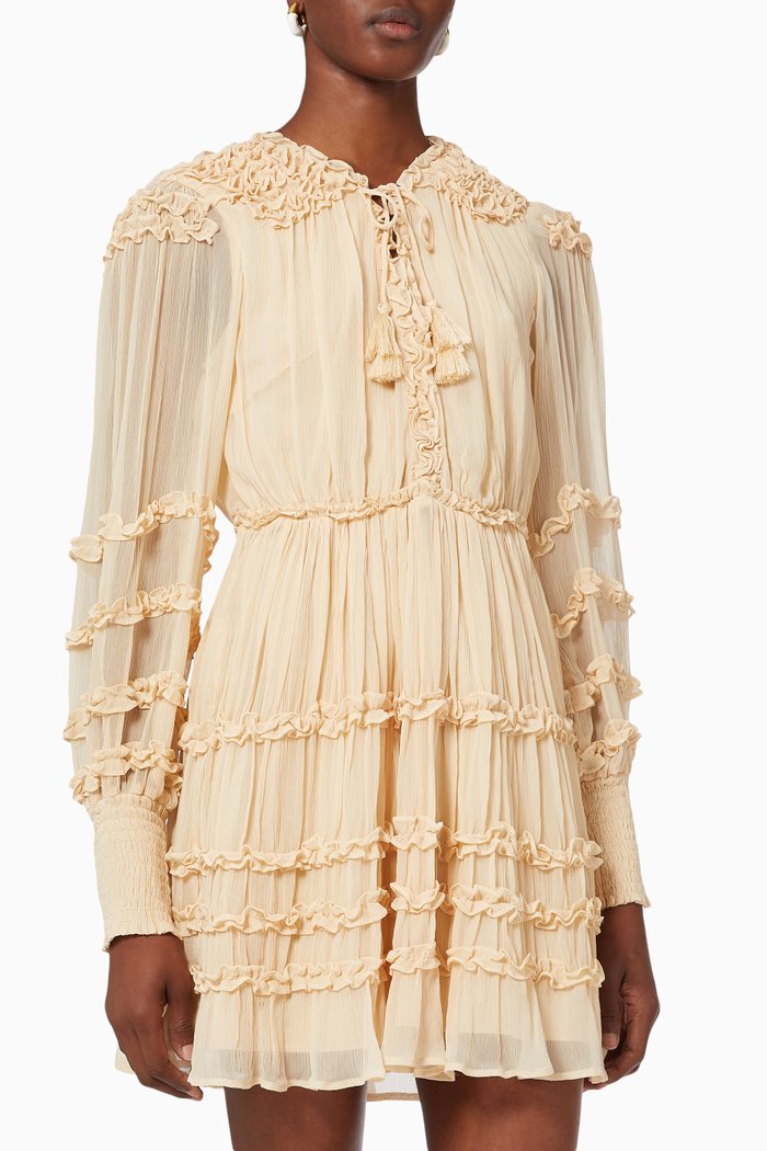 

Vintage Dreams Mini Dress, White