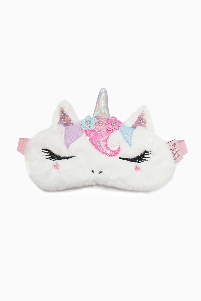 

Miss Gwen Flower Crown Plush Sleep Mask, Pink
