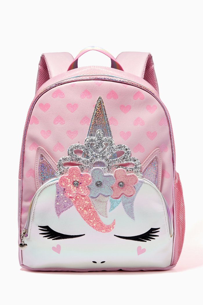

Large Miss Gwen Flower Crown Backpack, Pink