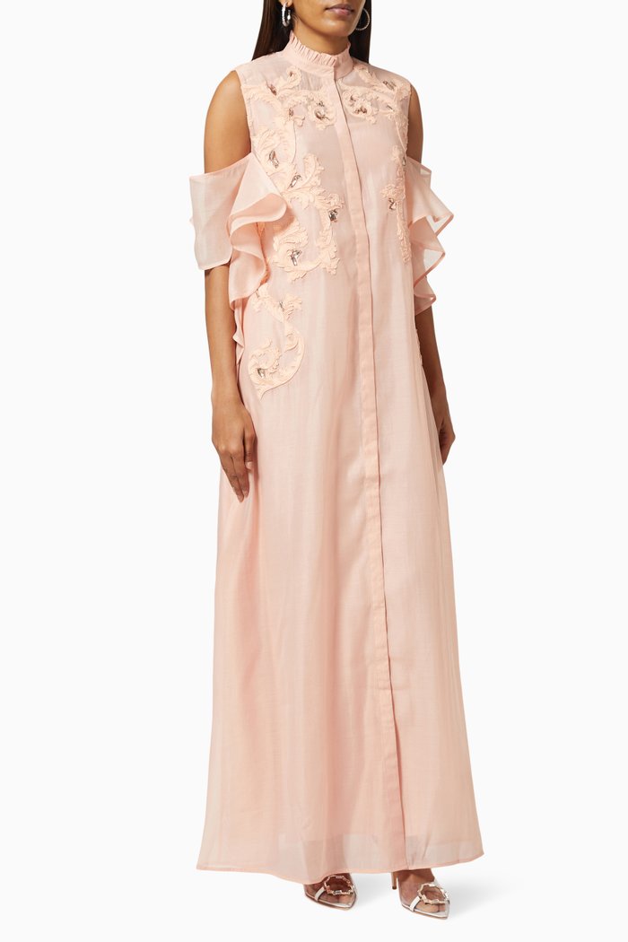 

Violette-B Dress in Organza, Pink