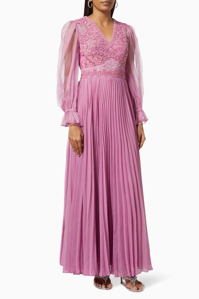 

Bianca Dress in Chiffon, Pink