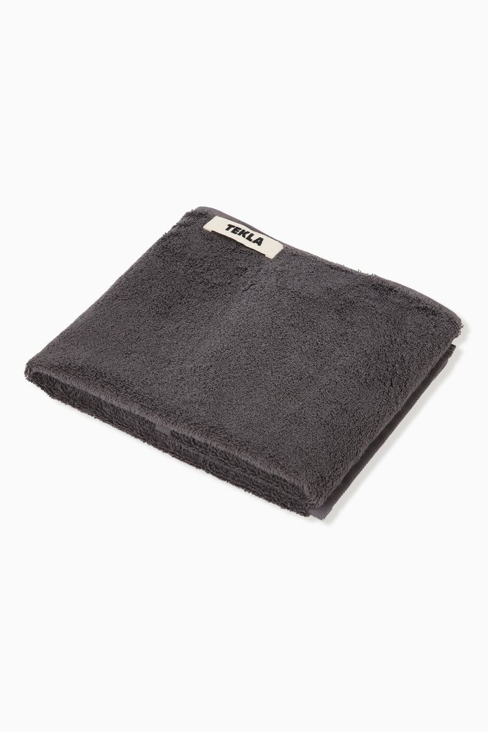 

Hand Towel in Organic Cotton, Grey