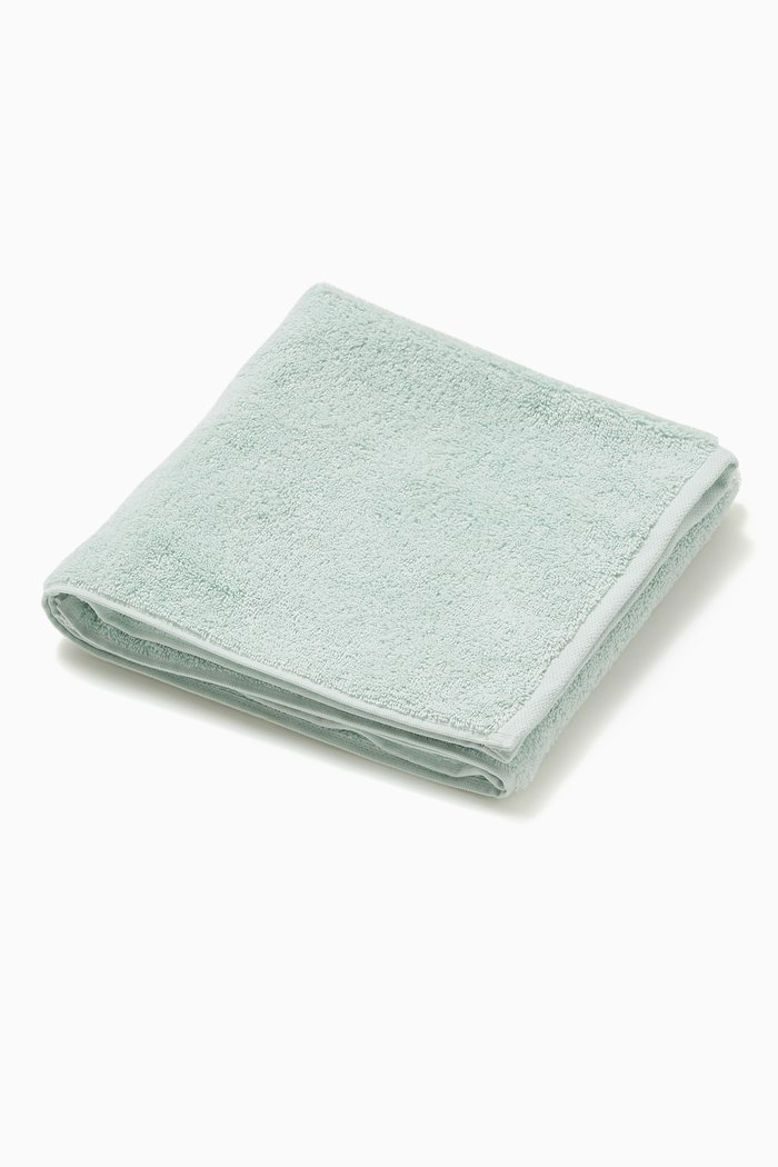 

Hand Towel in Organic Cotton, Green
