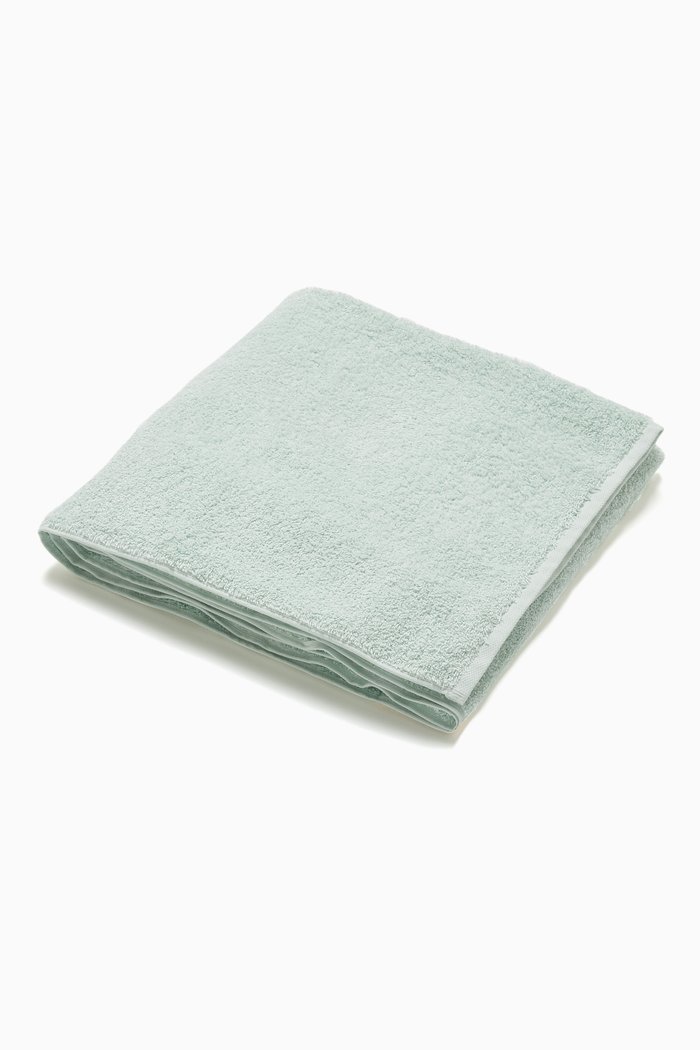 

Bath Towel in Organic Cotton, Green