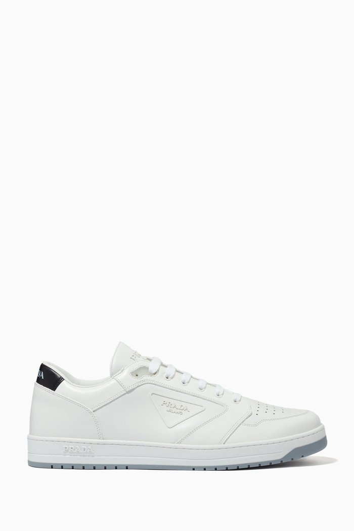 

Avenue Sneakers in Calf Leather, White