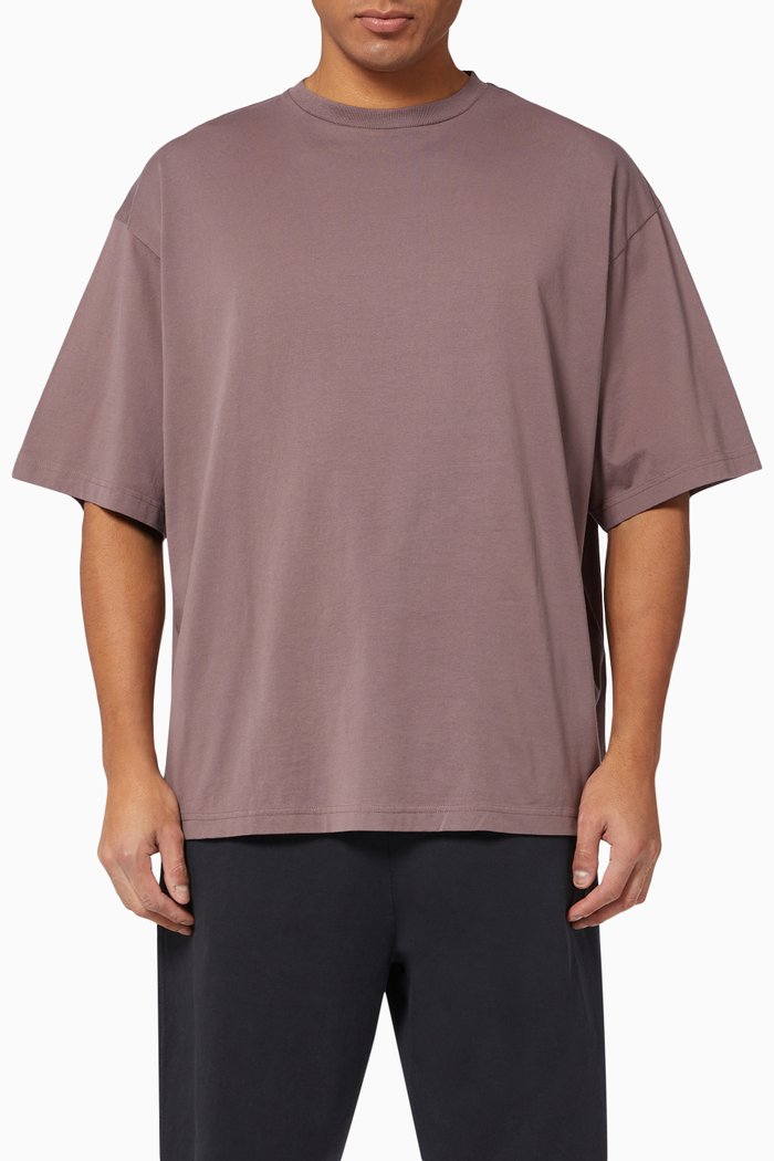 

Short Sleeve T-Shirt in Organic Cotton, Purple