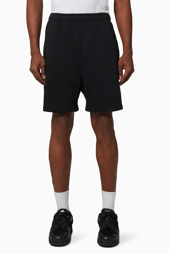 

Walking Shorts in Cotton Blend, Black