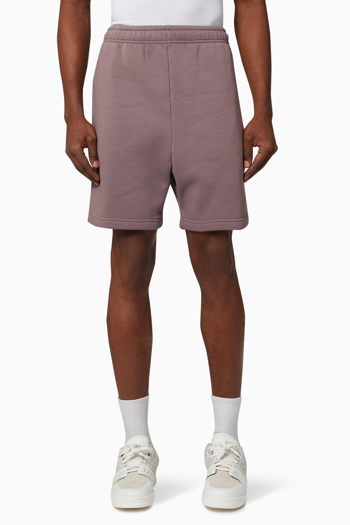

Walking Shorts in Cotton Blend, Purple