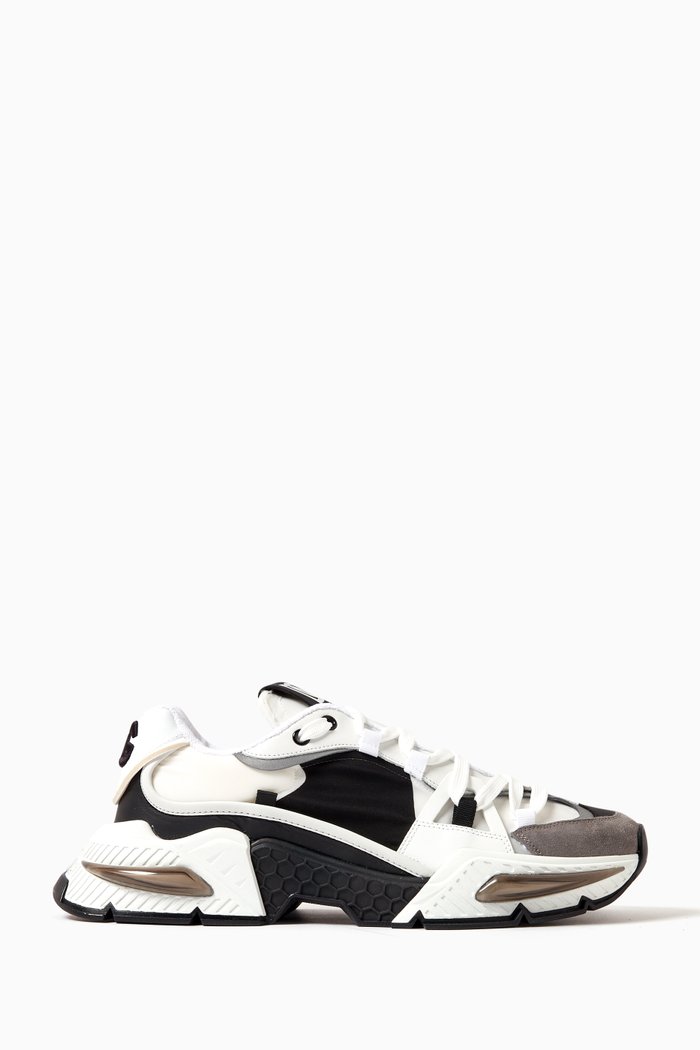 

Airmaster Low-top Sneakers in Leather, Black