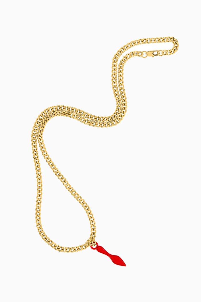 

Sooooo Glow Gold-tone Chain & Charm, Colourless
