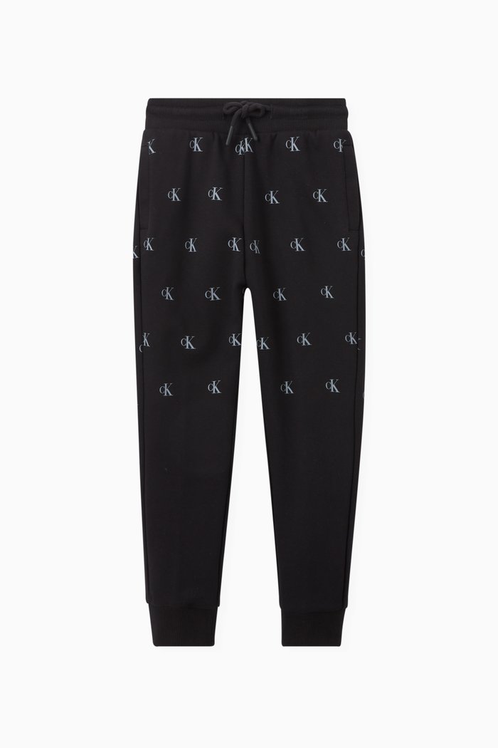 

Monogram Jogging Pants, Black