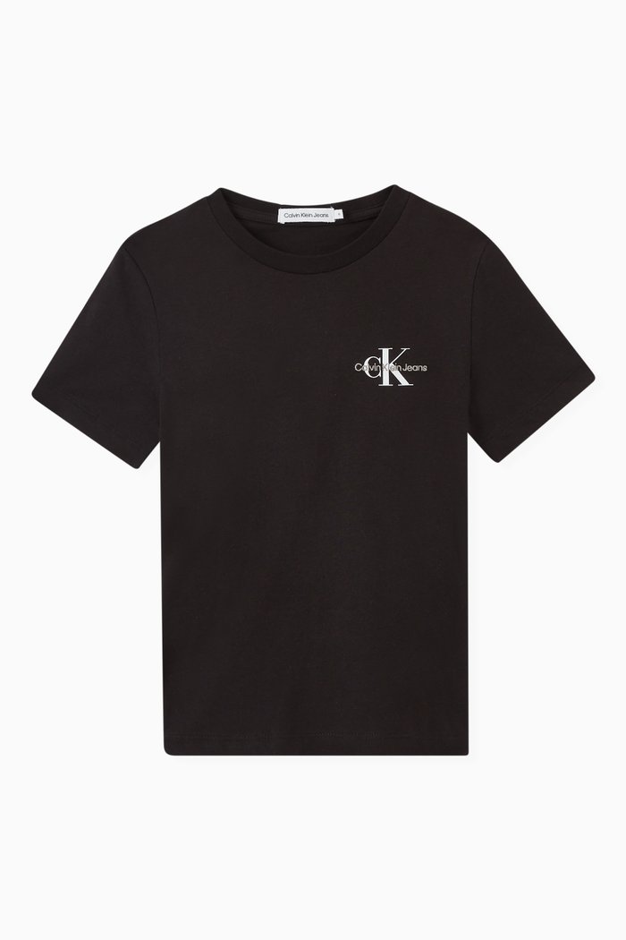 

Logo T-shirt in Organic Cotton, Black