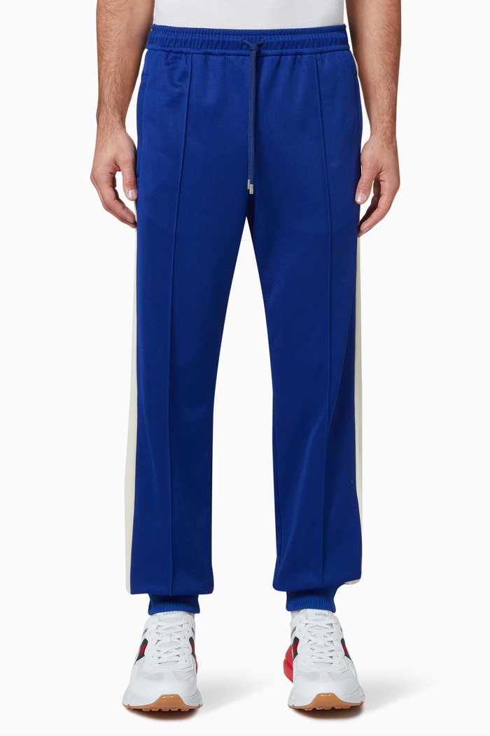

Original Gucci Track Pants in Technical Jersey, Blue
