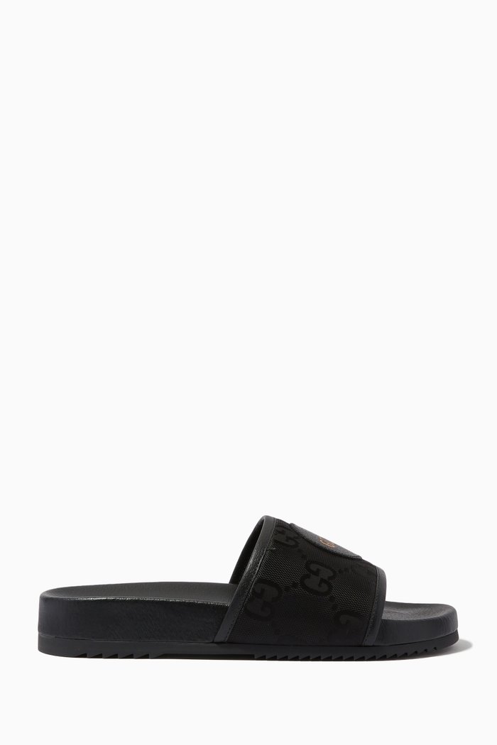 

Off The Grid Slides in GG Nylon, Black