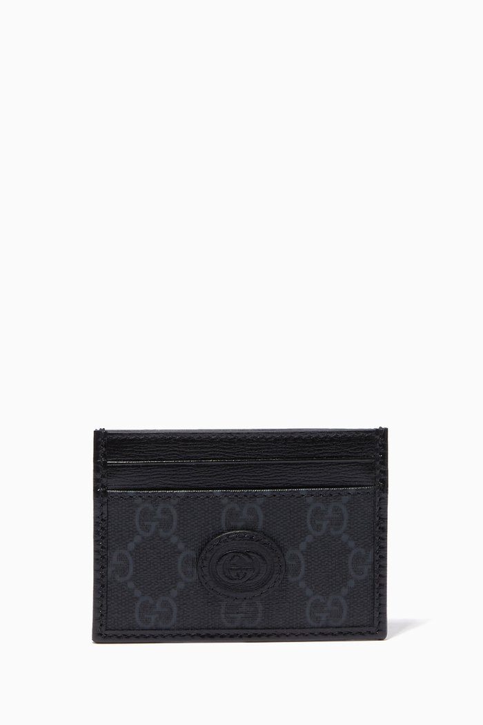 

Card Case in GG Supreme Canvas, Black